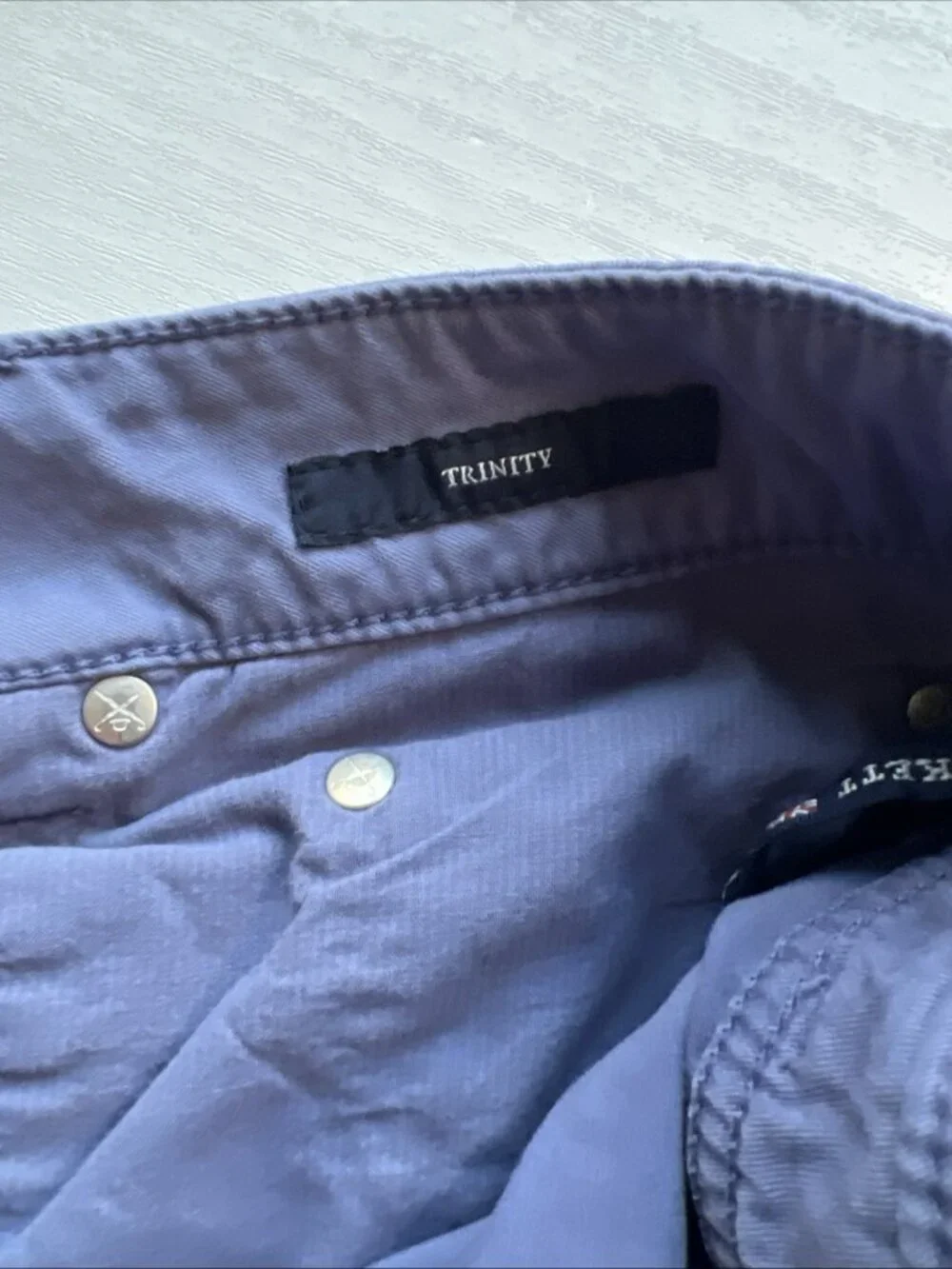 Hackett Core 5 Pocket Trinity Pants Mens 40x30 Slim Fit Stretch Cotton - Picture 6 of 16